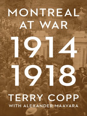 cover image of Montreal at War, 1914–1918